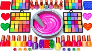 Satisfying Slime Mixing ASMR | Toothpaste, Makeup & Cosmetics | Relax & Sleep