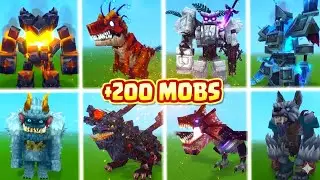 All Hytale Mobs in One Video(200+ Creatures)🔥🐉