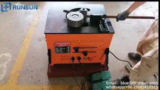 RB32 32mm Portable Steel Bar Rebar Bender High Quality. #rebarbender
