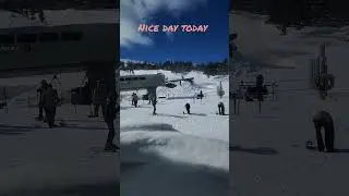 Ski 🎿 Today is nice day.  #california