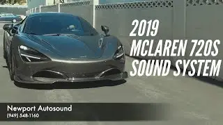 2019 Mclaren 720s BLAM Audio Signature Series Full Sound System | Newport Sound
