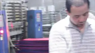 EVA tatami puzzle mat production line