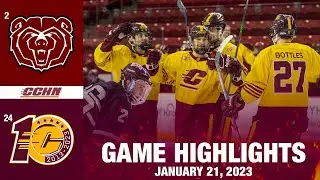 Highlights 1/21/23 #24 Chippewas vs #2 Ice Bears (MD3)
