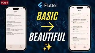 Flutter Todo App: Build a Beautiful Todo Item Widget