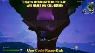 BART'S TREEHOUSE IS HERE AND MAKES YOU CELL-SHADED 🍩