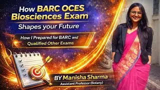 How BARC Biosciences preparation changed my life #barcoces #scientist #study 
