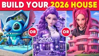 Would You Rather - Build Your New 2026 Fantasy House 🏡✨🌈💰 Daily Quiz