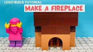 Lego Build Tutorial: Fireplace (MOC) | Tarbiyah Outside the Blocks