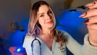 ASMR Sleep Doctor Exam 🩺 Stress Plucking & Tingle Tests for DEEP Relaxation