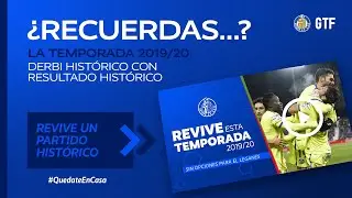 ¿Recuerdas...? Jornada 20 temporada 19/20 | Leganés vs Getafe
