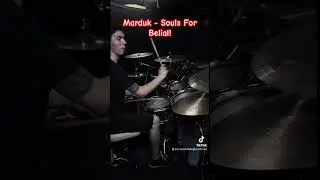 Marduk - Souls For Belial #drum #cover