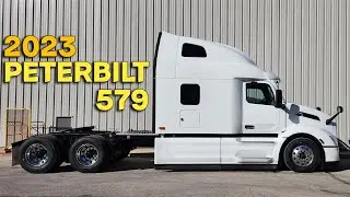 2023 PETERBILT 579 Sleeper 6x4 Review!