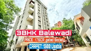 Resale 3BHK In Balewadi Pune  Near Balewadi High Street pune | #3bhk #balewadi #flatResale 3BHk pune