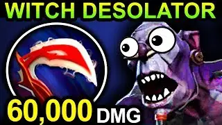 DESOLATOR WITCH DOCTOR DOTA 2 PATCH 7.06 NEW META PRO GAMEPLAY