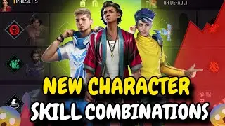 ( AFTER UPDATE ) 100 % Working ✅ | br rank best character combination | best character skill for br