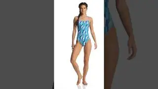 Dolfin Uglies Women's On Your Mark V-2 Back One Piece Swimsuit | SwimOutlet.com
