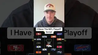 I have the NFL Playoff script for the rest of the postseason #fypシ #nfl #nflplayoffs #larams