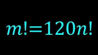 A Factorial Equation | Can you solve?