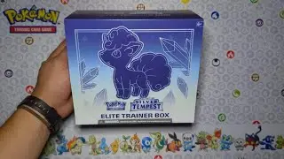 Pokemon Silver Tempest elite trainer box opening!