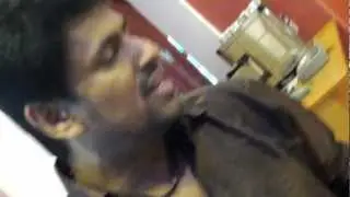 Thilak Rammohan singing in Le'Cafereno on Kite day event :)