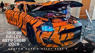 Silicon Valley Auto Show 2026 Custom Car Display | Part 2 | [4K]