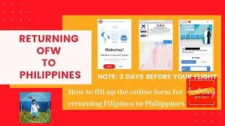 e-CIF Philippine Red Cross, OASIS, Online Registration Guide Returning OFW | JoGubMing | TiwalaLang