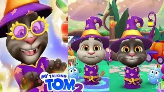 My Talking Tom 2 Wizard Tom Unlocked Magic forest Android ios