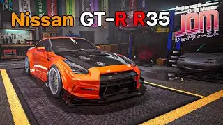 แต่งรถ GTR R35 ดริฟลงเขา (Japanese Drift Master)