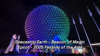 Spaceship Earth - Beacon of Magic Show 4K POV - Epcot - Walt Disney World - February 2025