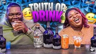 TRUTH OR DRINK WITH MY WIFE!! | AJ & DANI