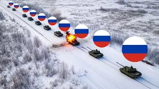 Massive Russian Tank Brigade Detected by Ukrainian Drones &mdash; Then Everything Changes