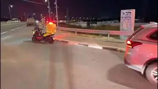 На месте автомобильного теракта в Гуш-Эционе