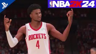 NBA 2K24~ BOSTON CELTICS vs  HOUSTON ROCKETS [ GAMEPLAY  PS5 4K UHD ] #nba2k24