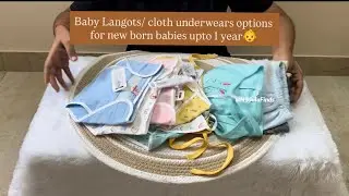 Cloth nappies for new borns upto 1 year old |Padded diaper | review in tamil | muslin nappy | budget