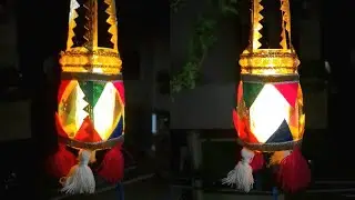 DIY Diwali lamp making using glass bottle || how are Diwali lamp made