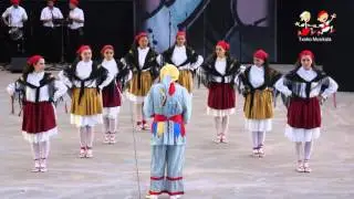 201509190201 Eltziegoko Dantzariak 2015ean Euskal Herriko Dantza Agerketan Basaurin