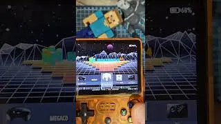 ArkOS vs. AmberElec , diferen&ccedil;as visuais no tema Arcade Planet.#r36s #arcade #arkos #amberelec