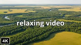 Flying over the fields of Eastern Europe (2021) 4К 30 fps