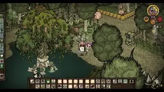 Ep. 60. Don't Starve Together. Waterlogged.  5.3k days. Maxwell Mega Base.