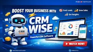 How to Manage Leads & Grow Sales Faster with CRM WISE | Smart CRM Software #crmsoftware #sales