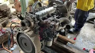 Test engine hino dutro 130 hd