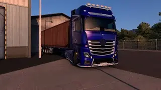 ETS2 Bulgaria, Tırnova City With Mercedes Benz Actros Mirror Cam