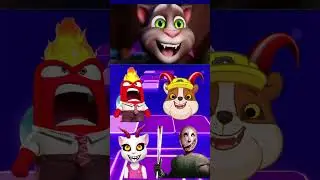 Inside Out Joy exe, Paw Patrol, Talking Tom Exe, Scary Granny - Coffin Dance #shorts #viral #gaming