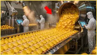 From Muddy Potatoes to Perfect Chips &mdash; The Full High Speed Factory Process |  manufacturing