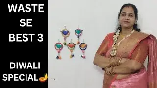 DIWALI SPECIAL | BIRD HANGING MADE OUT OF WASTE PART 3