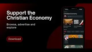 The Christian Economy App (uniting and freeing Christians for economic Crusade) SEE DESCRIPTION BOX!