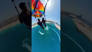 Parasailing in Dubai: Soaring Over Burj Al Arab & Kite Beach! 🪂 | Epic Views from the Sky 🌟