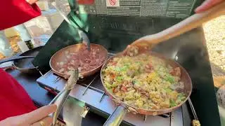 Приготовление завтрака | 1-й день кемпинга | Кемпинг #длинное #вирусноевидео #готовка #кемпинг #з...