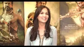 Kochadaiiyaan Director Soundarya Rajinikanth Interviewed For Her Film