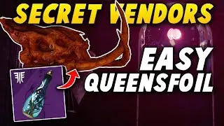 SECRET QUEENSFOIL VENDOR! - How to Easily Get Tinctures of Queensfoil! (Destiny 2 Forsaken)